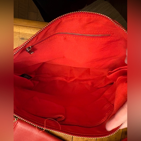 BCBG Red Bag set of 3! Tote, Purse and Wallet! - Picture 6 of 14